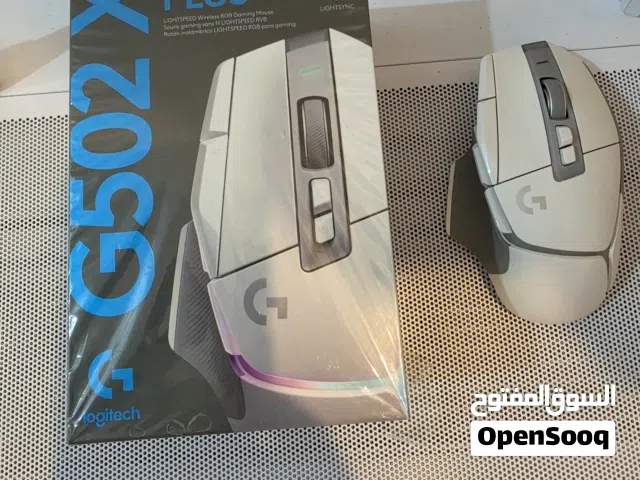 ماوس logitech g502 x plus مستعمل نضيف جدا