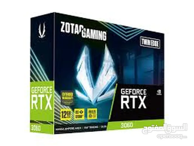 RTX 3060 مستعمل شهرين استعمال خفيف