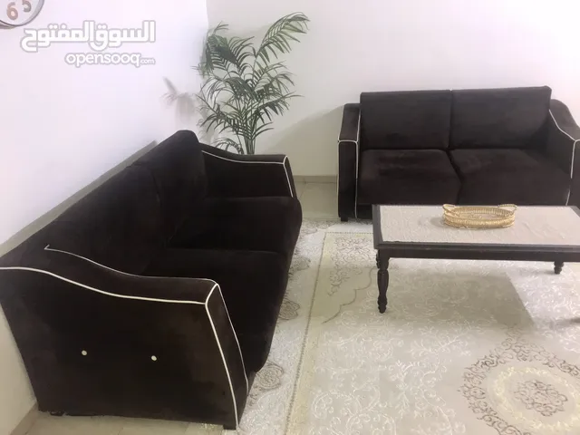 two brown sofa