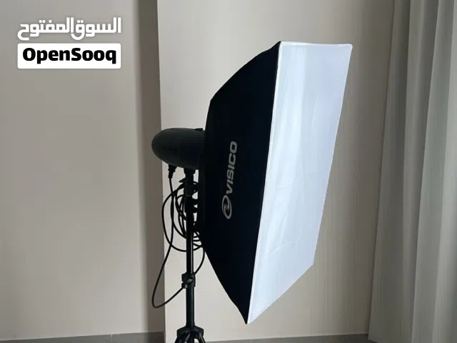 للبيع عدد 2 فلاش استوديو Visico مع Softbox وحامل إضاءة