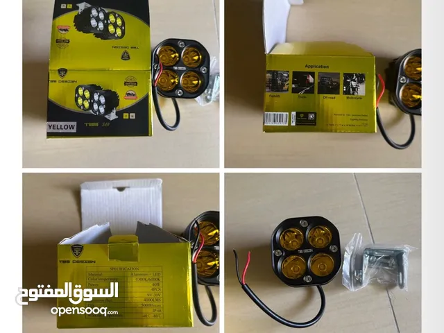 كشاف للدراجات مع القاعدة تركب لجميع الدراجات