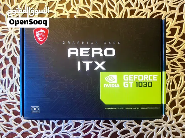 كرت شاشة MSI GT 1030 ( غير مستعمل )