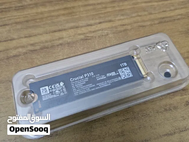 crucial nvme ssd 1 tb gen 4 new.sealed pack for sale.model p310