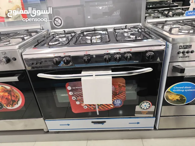عرض نااار على فرن نارا 90 سم ستيل فل سيفتي كامل مع مروحه