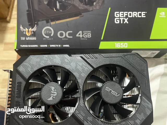كرت شاشة 1650 4gb
