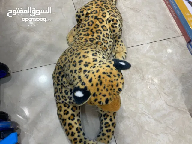 مجسم أسد   ونمر فرو حجم  كبير