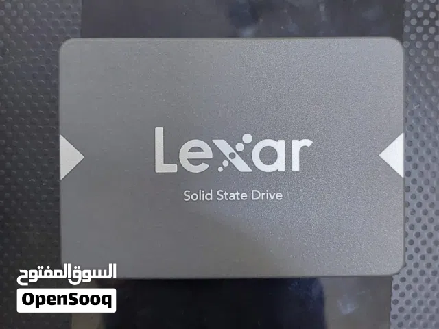 الهاردات المستعملة الاصلية والمضمونة SSD 256GB  Samsung.Lexar+512GB  Micron