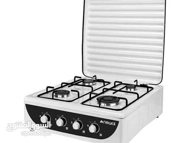 طباخ غاز منضدي ابيض من نوال جديد  متوفر توصيل لجميع محافضات
