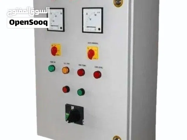 بناء وتجهيز كبائن التحكم والتحويل التلقائي (ATS) للمباني والمنازل