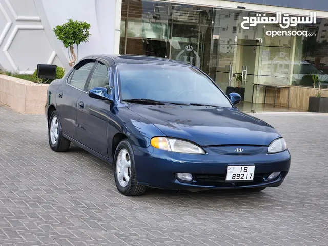 هونداي افانتي 1997 محرك 1500 اتومتيك فحص دقات امامي خلفي جيد بسعر 3200