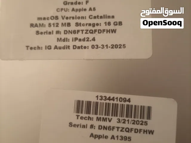Apple iPad 16 GB in Karbala