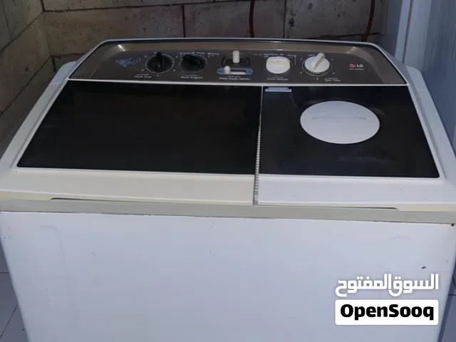 غسالة حوضين للبيع بحالة ممتازة نوع ال جي 16 كيلو