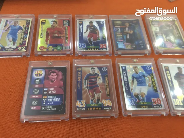 بطاقات رياضة رسمية panini and Topps