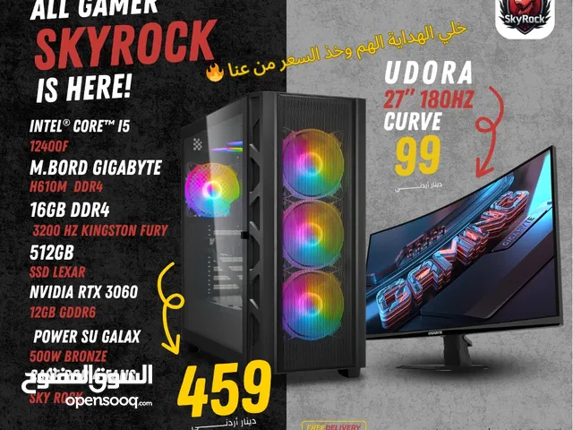 بي سي جيمنج RTX 3060 12GB معالج I5 -12400F