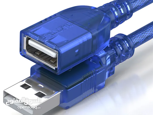 HAING HI-0501-U2F USB 2.0 Extension Cable 5M وصلة تطويل يو اس بي طول 5 متر
