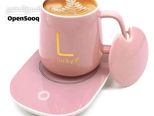 كوب مك سخان  حراري مع قاعده تسخين كهرباء