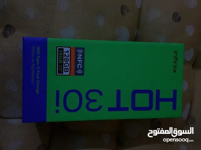 جوال إينفنكس هوت 30i جديد بالكرتون استخدام شهرين فقط الوصف مهم جداً