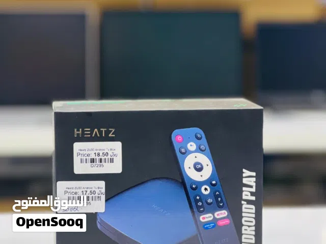 HEATZ ZU30 ANDROID TV BOX. NEW