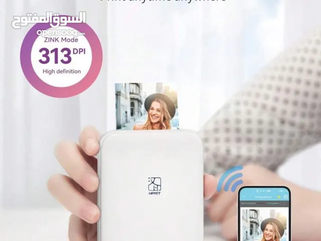 طابعة الصور الفورية MT53 + حزمة ورق (80 صورة لاصقة)