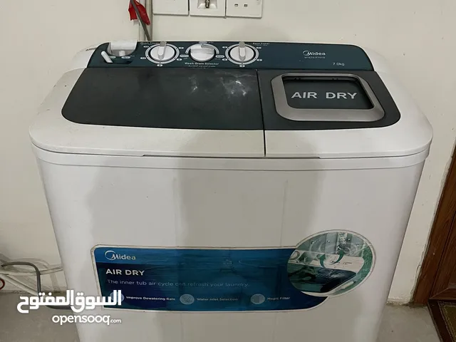 Midea 7 - 8 Kg Washing Machines in Sana'a
