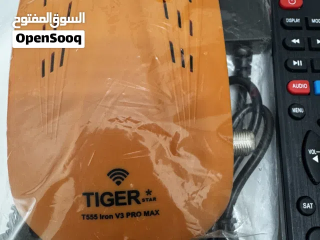 TIGER T555 IRON V3 PRO MAX  جهاز جديد/غير مفعل معاه 8اشتراكات مجانية من سنة الي10سنوات