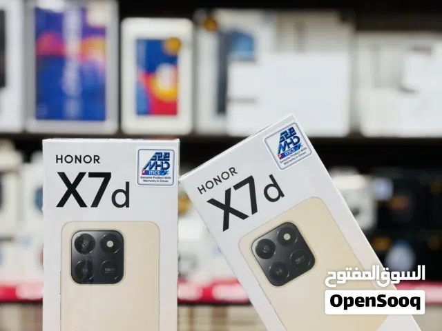 HONOR X7d 4G. 8/256GB هونر اكس 7 بي 4 جي جديد