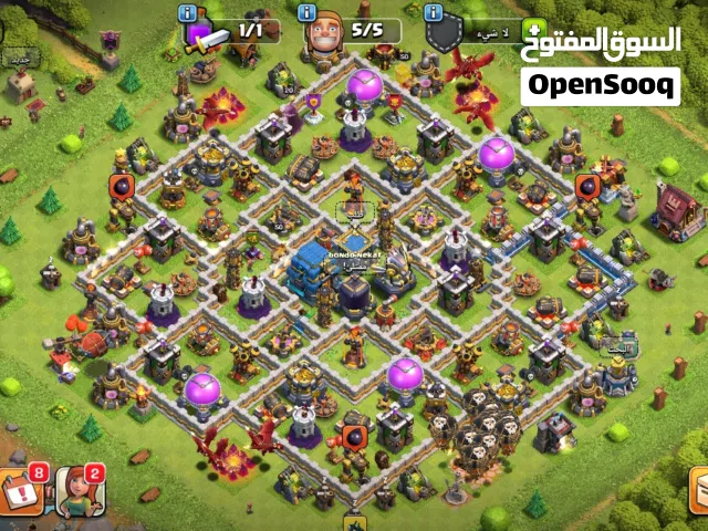 حساب كلاش اوف كلانس بيت 12