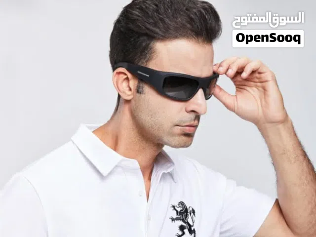 نظارات شمسية ذكية مزودة بسماعات بلوتوث مدمجة، بتصميم خفيف ومناسب للرياضة والاستخدام اليومي