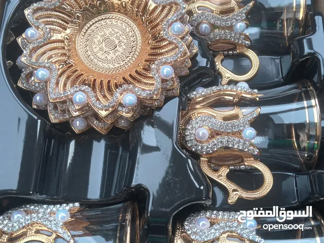 طقم كاسات شاي تركي.