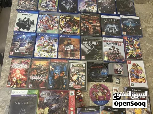 مجموعة ألعاب للبيع  Video Games for Sale