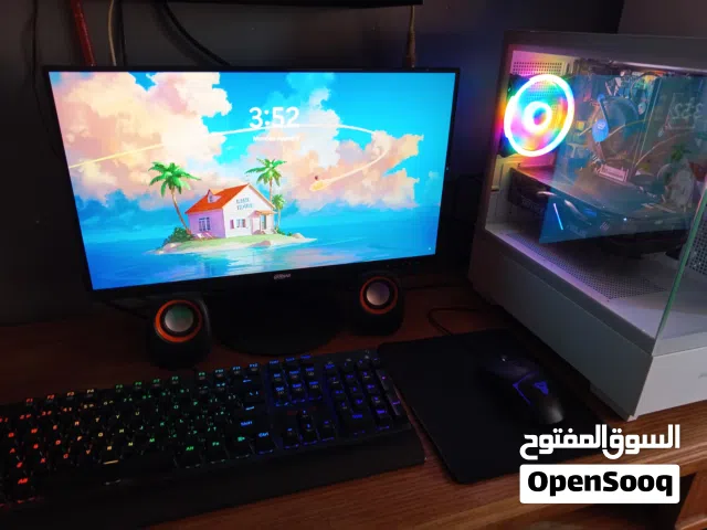 PC Gaming كامل للبيع  GTX 1660 Super  Core i5-8500  شاشة 100Hz + ملحقات