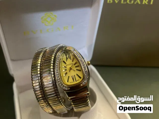 تصميم مستوحى من فخامة دار الأزياء الإيطالية Bvlgari ساعة تجمع بين الجرأة الإيطالية والرقي الكلاسيك