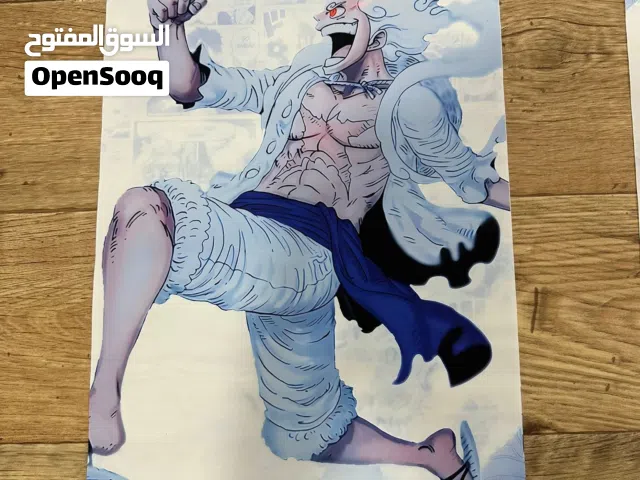 ستكر انمي ون بيس لوفي كير فايف