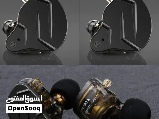 سماعات رأس وأذن من  KZ ZSN Pro X سلكية احترافيه مناسبه للعاب والموسيقى