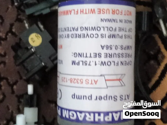 مضخه فلتر تايوان مع جميع القطع مستعمل شغال مع تنك اصلي تاييواني