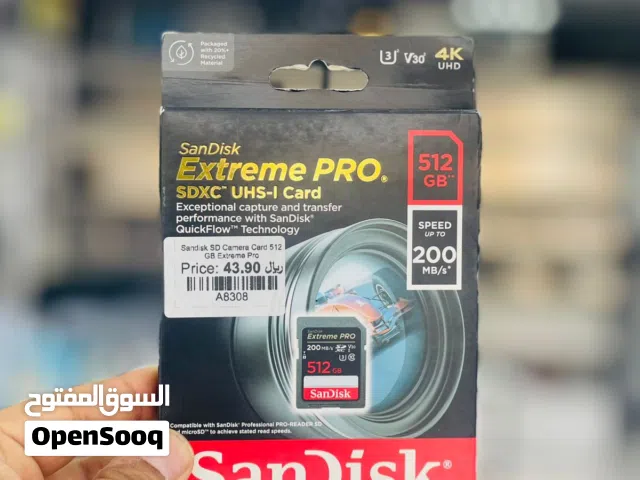 Brand New SanDisk 512GB SD Card in Oman  Quick Flow  1 Year Warranty