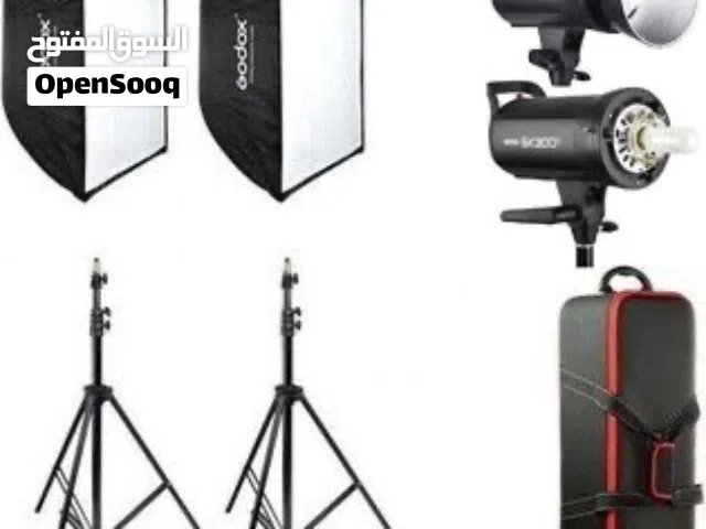 GODOX SK300II-E 2-LIGHT STUDIO FLASH  طقم فلاش استوديو KIT