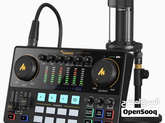 I have same package ame2 48 v phantom power with pdx200 dynamic mic with xlr and usb plus maono head