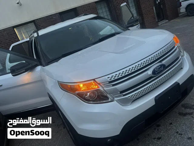 اكسبلور 2011 امريكي حال الوكالة ابيض مخزن