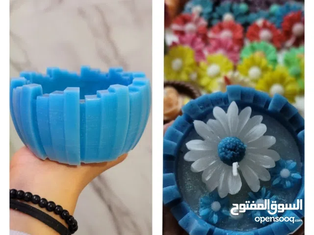 شموع وورود  بسعر الجملة للبيع مفرق وجملة