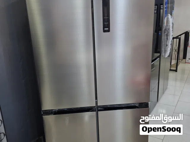 عرض نااار على ثلاجة ميديا 4 ابواب سلفر ستانلس او سوكريت اسود 474 لتر