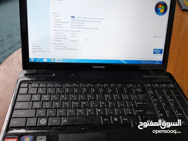 Windows Toshiba for sale  in Amman