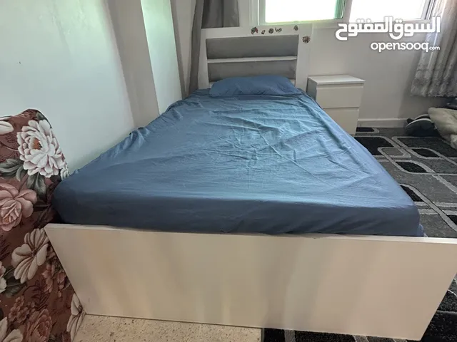تخت مفرد ونصف للأطفال خشب سويد ثقيل استعمال بسيط مع درج عدد 3 مع الفرشة