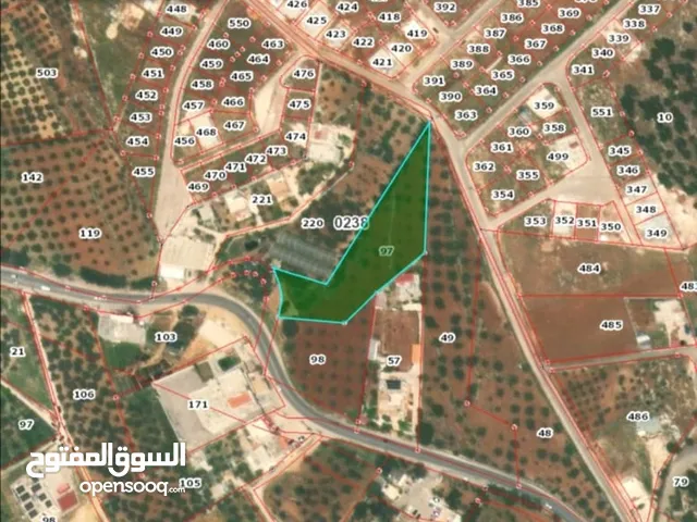 Commercial Land for Sale in Jerash Al-Kittah