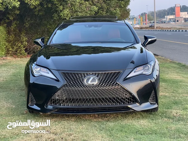 لكزس RC350 موديل 2019 وارد امريكا فل اوبشن دفع خلفى سنجل