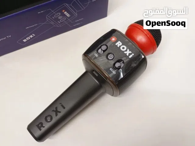 شروة محرزة للجادين.. للبيع جملة فقط! جهاز كاريوكي/ميكروفون ROXI تشطيب عالي جدا جدا الكمية 25 الف حبة