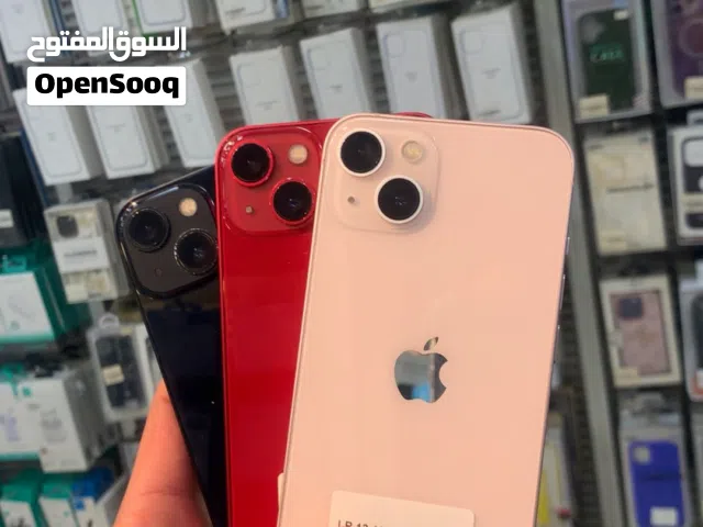 iPhone 13-256gb battery 85-93% used/ مستعمل بحالة الوكاله ومكفوووووووول