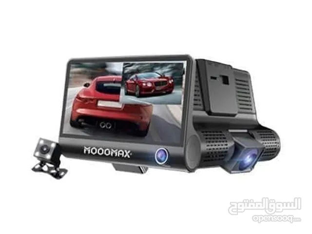 داش كام للسيارة DVR ثلاثية العدسات ( أمامى ، خلفي ، داخل السيارة) 3 بوصة IPS بدقة 1080 بيكسل