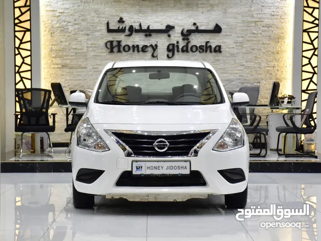 Nissan Sunny ( 2022 Model ) in White Color GCC Specs This has done a kilometer of 92,000 Km