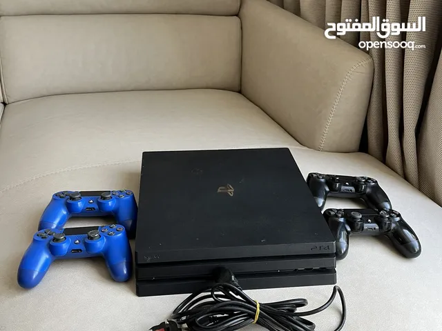 PS4 Pro Barely Used Incl. 4 controller